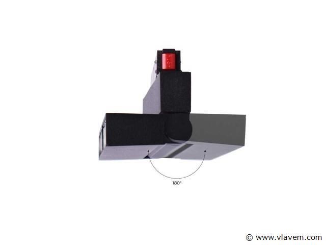 8 x led lineaire spot voor magnetische rail – 48v – 12w – 4000k neutraal wit – alfa - afbeelding 2 van  5