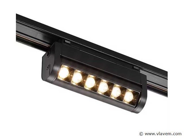 8 x led lineaire spot voor magnetische rail – 48v – 12w – 4000k neutraal wit – libra - afbeelding 1 van  4
