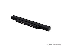 8 x led lineaire spot voor magnetische rail – 48v – 15w – 4000k neutraal wit – mora - afbeelding 2 van  5