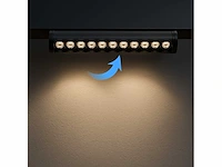 8 x led lineaire spot voor magnetische rail – 48v – 18w – 4000k neutraal wit – alfa - afbeelding 1 van  5