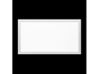 8 x led paneel 24w – 3000k warm wit - 595x295mm – ip20 – zodiac-24 - afbeelding 2 van  5