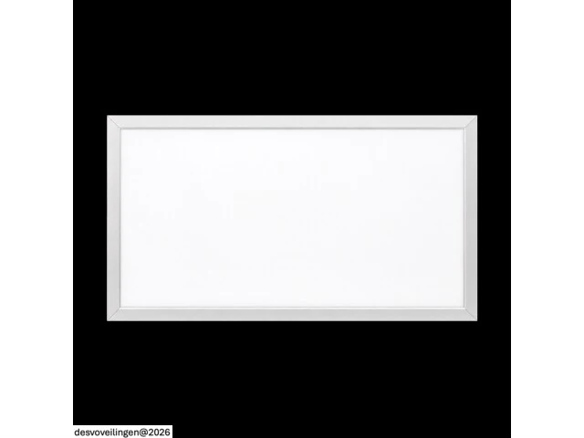 8 x led paneel 24w – 4200k neutraal wit - 595x295mm – ip20 – zodiac-24 - afbeelding 4 van  6