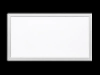 8 x led paneel 24w – 4200k neutraal wit - 595x295mm – ip20 – zodiac-24 - afbeelding 4 van  6