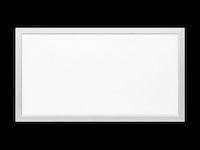 8 x led paneel 24w – 6400k koud wit - 595x295mm – ip20 – zodiac-24 - afbeelding 4 van  6
