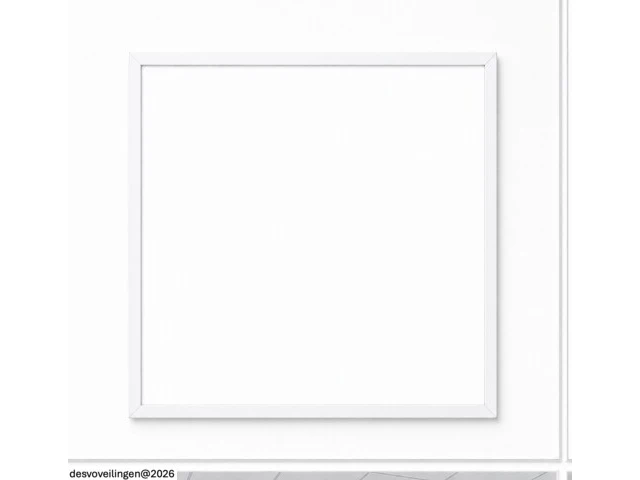 8 x led paneel 45w – 6400k koud wit - 595x595mm – ip20 – galaksi - afbeelding 3 van  6