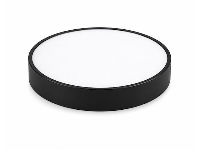 8 x led plafondlamp 32w – 3cct verstelbaar - zwart – ip20 – hazel-32 3cct - afbeelding 1 van  5