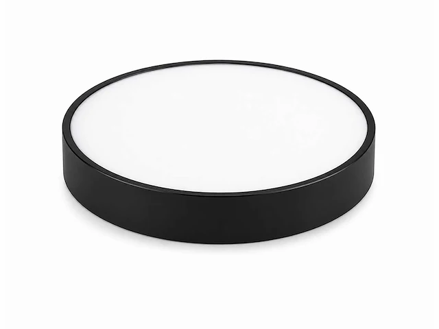 8 x led plafondlamp 32w – 3cct verstelbaar - zwart – ip20 – hazel-32 3cct - afbeelding 2 van  5