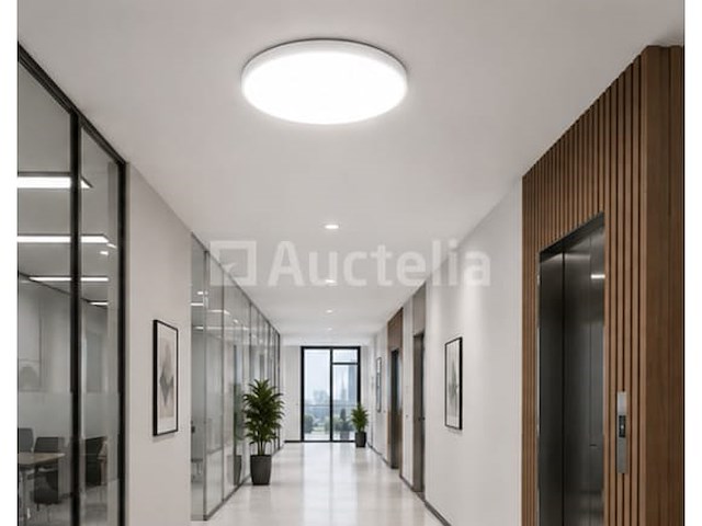 8 x led plafondlamp 40w – 3cct verstelbaar - wit – ip20 – hazel-40 3cct - afbeelding 5 van  5
