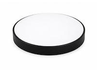 8 x led plafondlamp 40w – 3cct verstelbaar - zwart – ip20 – hazel-40 3cct - afbeelding 2 van  5