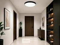 8 x led plafondlamp 40w – 3cct verstelbaar - zwart – ip20 – hazel-40 3cct - afbeelding 2 van  6