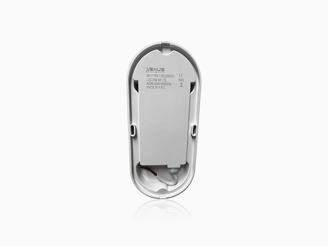 8 x led plafondlamp met sensor – ovaal – 15w – 6500k koud wit - afbeelding 2 van  3