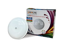 8 x led plafondlamp met sensor – rond – 20w – 6500k koud wit - afbeelding 2 van  4