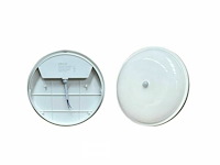 8 x led plafondlamp met sensor – rond – 20w – 6500k koud wit - afbeelding 4 van  5