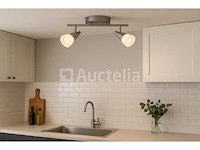 8 x led-plafondlampen – dubbele spotlights – 2 × 5w – 4000k neutraal wit – ip20 – model di03 - afbeelding 3 van  4