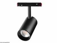 8 x led spot voor magnetische rail – 48v – 20w – 4000k neutraal wit – bery-20 - afbeelding 2 van  6
