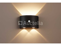 8 x led wandlamp met sensor – 4w – 3500k warm wit – ip54 – sw-2310-2 - afbeelding 1 van  3