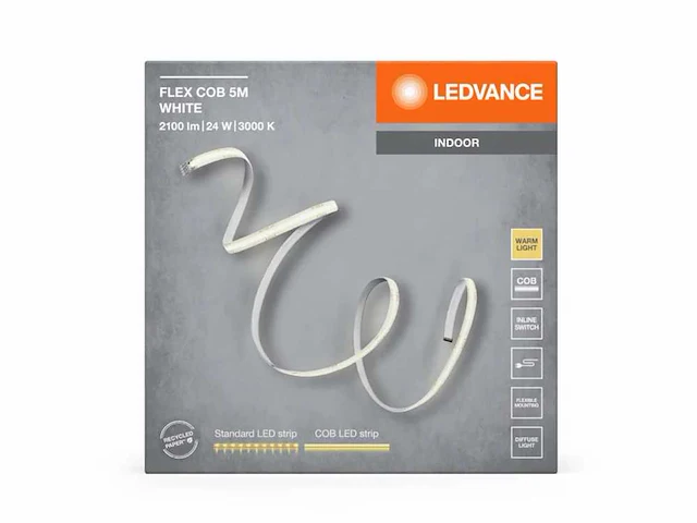8 x ledvance cob flex ledstrips 500 cm - afbeelding 3 van  11