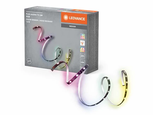8 x ledvance flex audio usb color sensor ledstrips - afbeelding 5 van  12