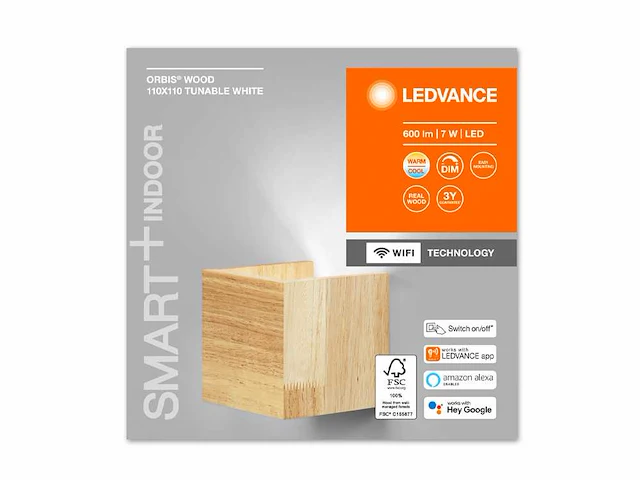 8 x ledvance smart+ wifi wandspots décor - afbeelding 1 van  8