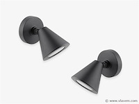 8 x lust 10 buiten wandlamp antraciet - afbeelding 3 van  8