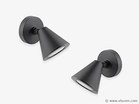 8 x lust 10 buiten wandlamp antraciet - afbeelding 3 van  8