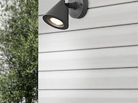 8 x lust 10 buiten wandlamp antraciet - afbeelding 6 van  8