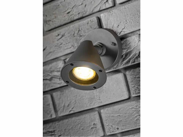 8 x lust wand lamp gu10 zwart - afbeelding 1 van  10