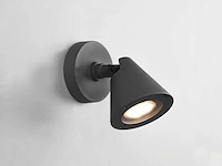 8 x lust wand lamp gu10 zwart - afbeelding 3 van  10