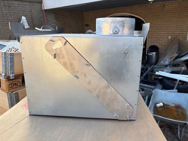 8 x mega ventilatorbxen/filterboxen ral7036 (8x) - afbeelding 2 van  3