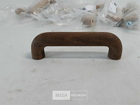 8 x meubelgreep hout 96 mm eik - afbeelding 3 van  3