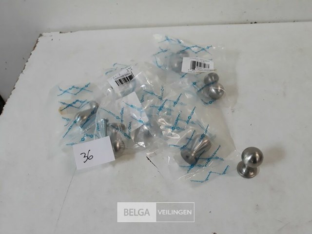 8 x meubeltop inox 19 mm - afbeelding 2 van  3