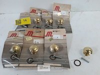 8 x meubeltop messing 30 mm - afbeelding 1 van  3