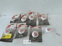 8 x meubeltop pvc wit motief 42 mm - afbeelding 1 van  3