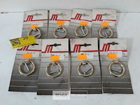 8 x meubeltop zamak messing ring 45 mm - afbeelding 1 van  3