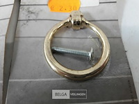 8 x meubeltop zamak messing ring 45 mm - afbeelding 3 van  3