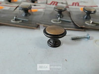 8 x meubeltop zamak verbronsd 30 mm - afbeelding 3 van  3