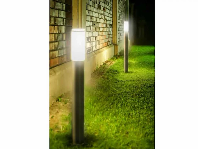 8 x mila 100 buiten lamp rvs - afbeelding 1 van  9