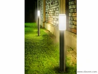 8 x mila 100 rvs opaal grond lamp