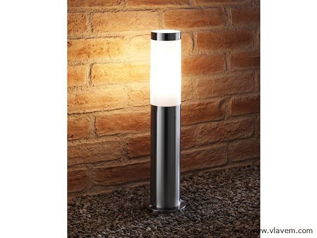 8 x mila 45 rvs opaal grond lamp - afbeelding 8 van  9