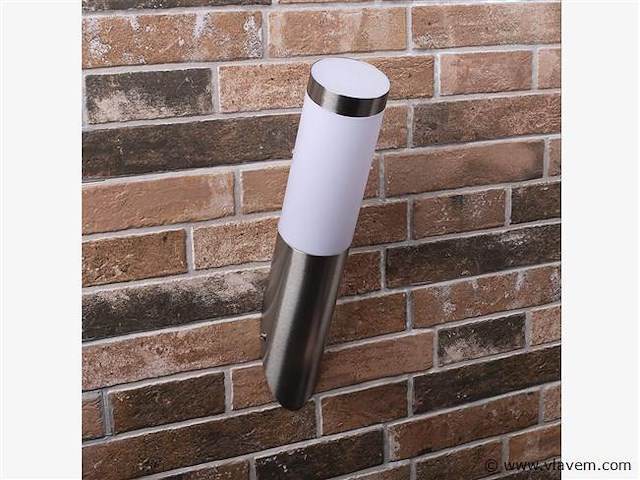 8 x mila a rvs opaal wandlamp - afbeelding 2 van  7