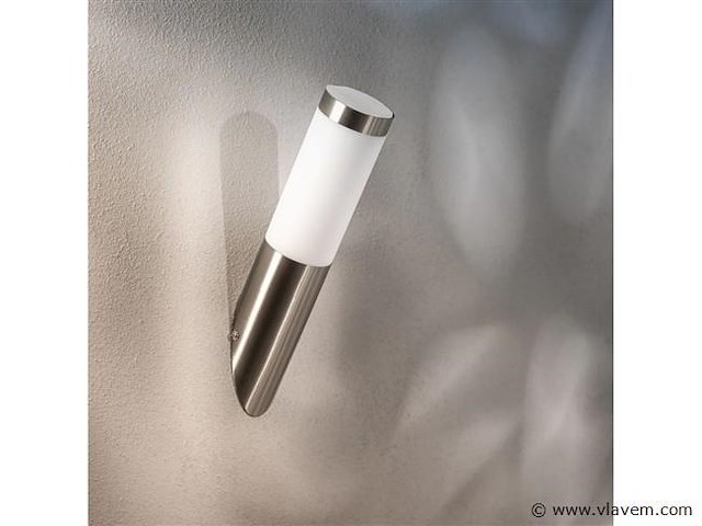 8 x mila a rvs opaal wandlamp - afbeelding 6 van  7