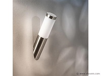 8 x mila a rvs opaal wandlamp - afbeelding 6 van  7
