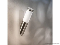 8 x mila a rvs opaal wandlamp - afbeelding 6 van  7