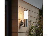 8 x mila s opaal buiten wandlamp rvs - afbeelding 7 van  7