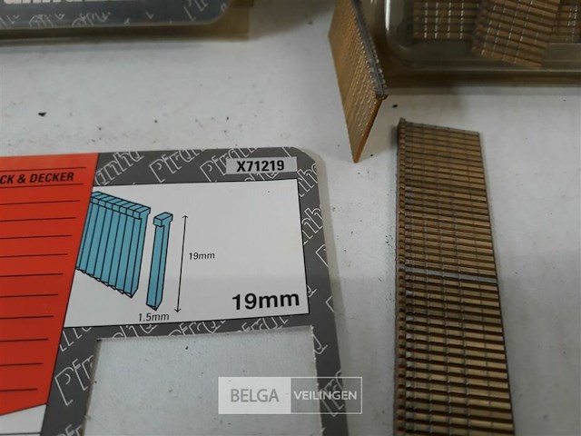 8 x nagels 1100 stuks voor nagelpistool mix lengte - afbeelding 3 van  3