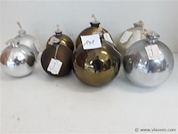 8 x olie lampje rond + 4 navulling - afbeelding 2 van  2