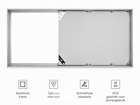 8 x opbouw frame voor led paneel – 600x300mm – ip20 – frame-3060 - afbeelding 2 van  6