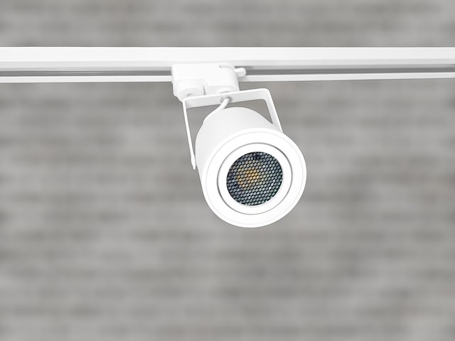 8 x railspot gu10 armatuur cilinder zand wit draaibaar - afbeelding 5 van  7