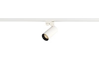 8 x railspot gu10 armatuur cilinder zand wit met zwart ring draaibaar - afbeelding 1 van  8