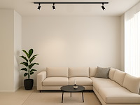 8 x railspot gu10 armatuur cilinder zand zwart draaibaar 10,2cm - afbeelding 2 van  7